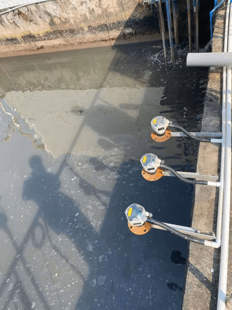 超聲波液位計石灰石漿液測量