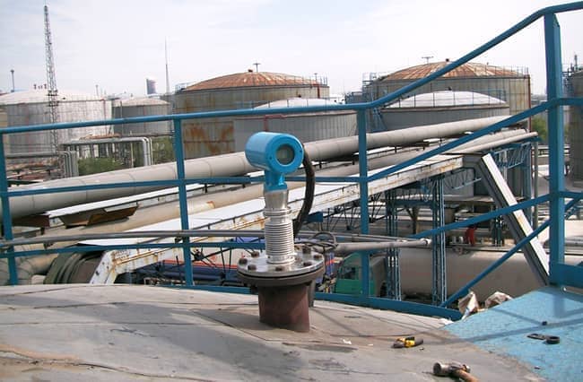 雷達(dá)物位計高溫瀝青應(yīng)用