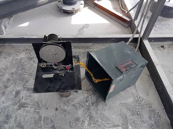 重錘料位計(jì)用于石膏粉料位測量