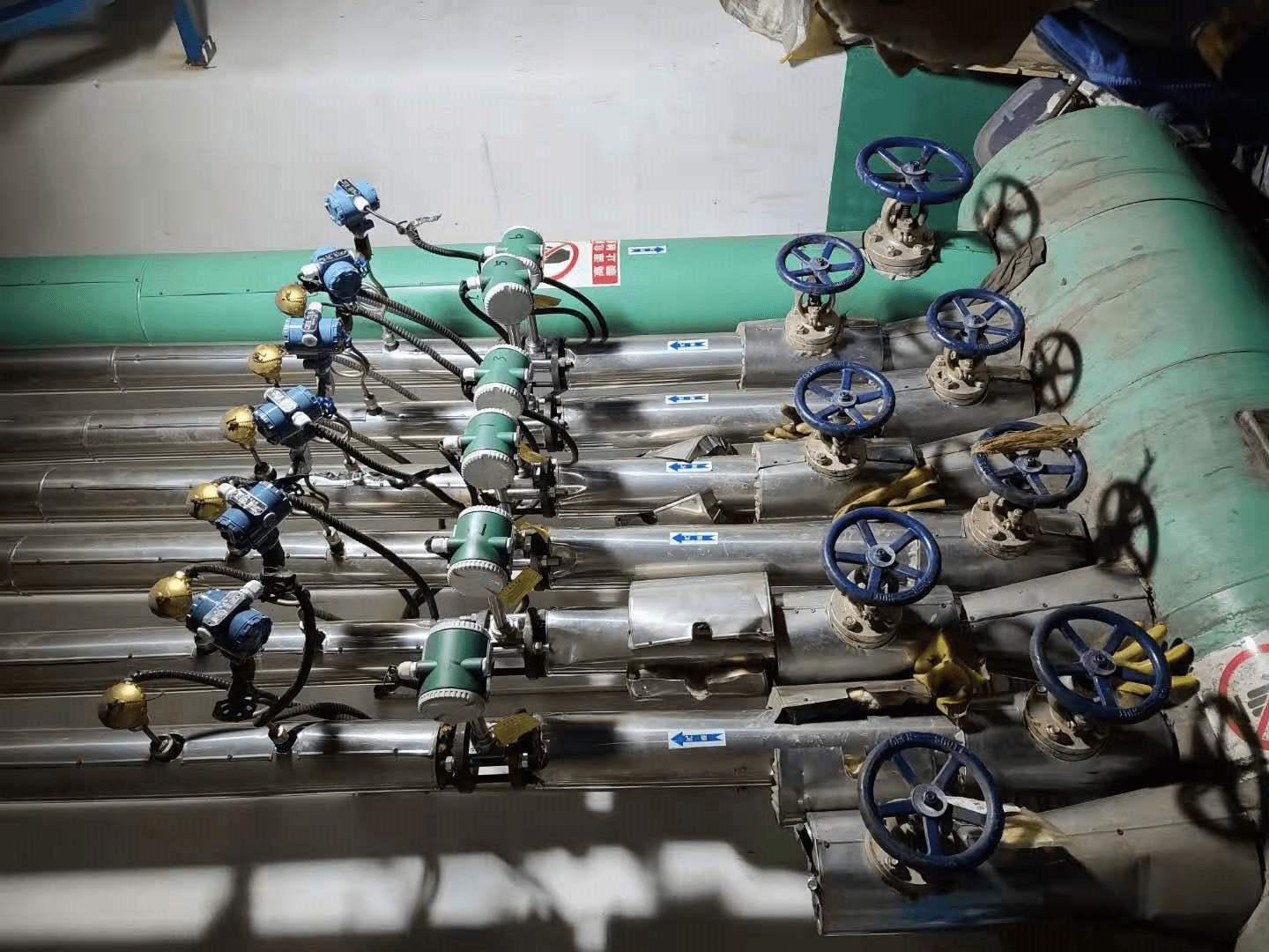 渦街流量計(jì) 工程現(xiàn)場(chǎng)